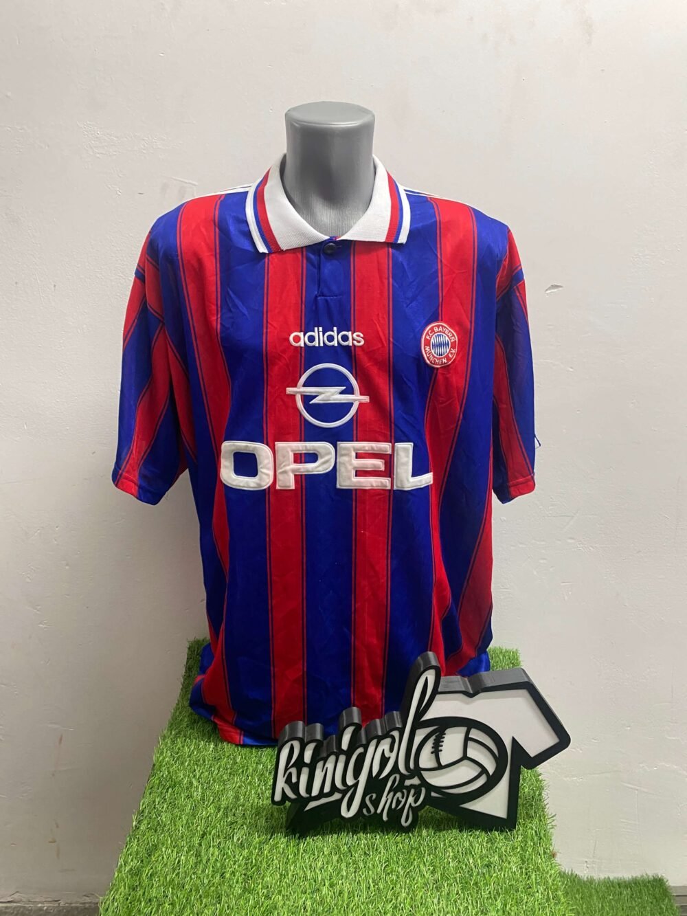 Camiseta Bayern Munchen Opel Temporada 1995 - 1996 Talla XXL. 9/10