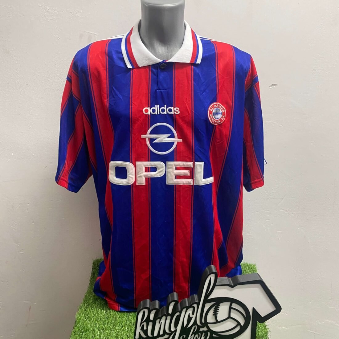 Camiseta Bayern Munchen Opel Temporada 1995 - 1996 Talla XXL. 9/10